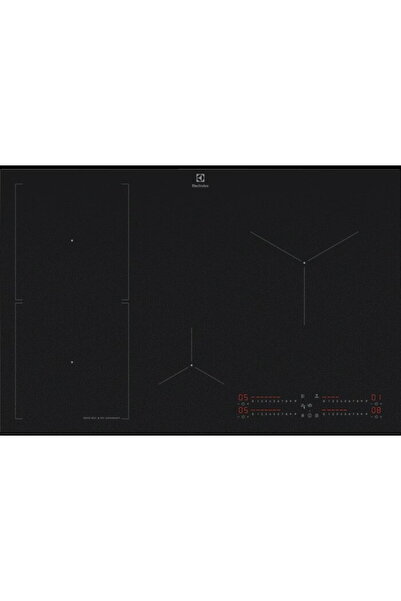 Electrolux EIS87453IZ, SenseBoil&Fry, functie Bridge, Hob2Hood, 80 cm, Negru