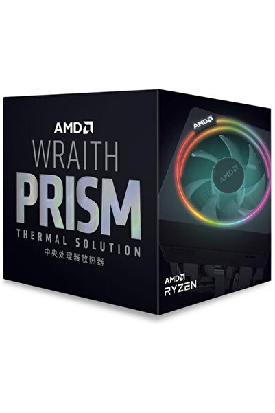 Amd WRAITH PRISM SR4 COOLER, 2800 RPM, 42 DBA, 4-PIN PWM, 92 MM FAN, BLACK