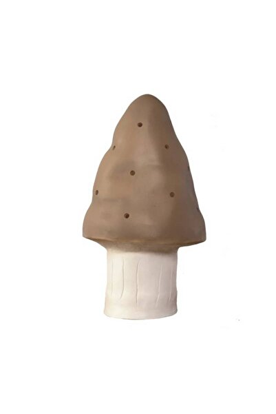 Egmont Toys Lampă de veghe LED în formă de ciupercă, de culoare ciocolatie