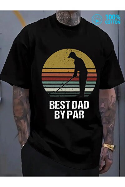 1001moda Best Dad Golf Tee 1 Pack Romantic Printed T-shirts for Couples 180G ...