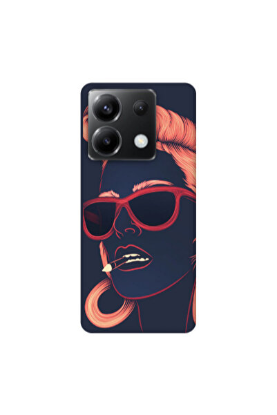 Other Xiaomi Poco X6 5G Girl retro Transparent Silicone TPU Θήκη