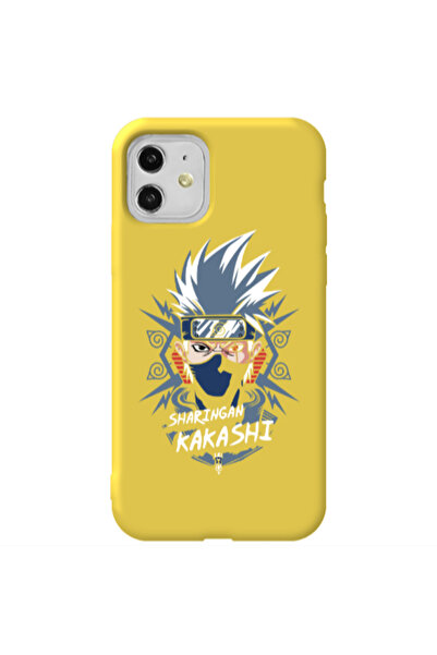 Other Apple iPhone 11 Anime Mangoo Yellow Colored Silicone TPU Θήκη