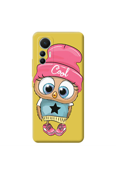 Other Xiaomi Mi 12 Lite Cool Star Yellow Colored Silicone TPU Θήκη
