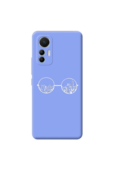 Other Xiaomi Mi 12 Lite Sunglasses Light Purple Colored Silicone TPU Θήκη