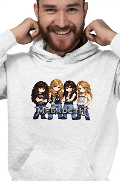 OEM Hanorac Barbati Megadeth Cartoon Chibi