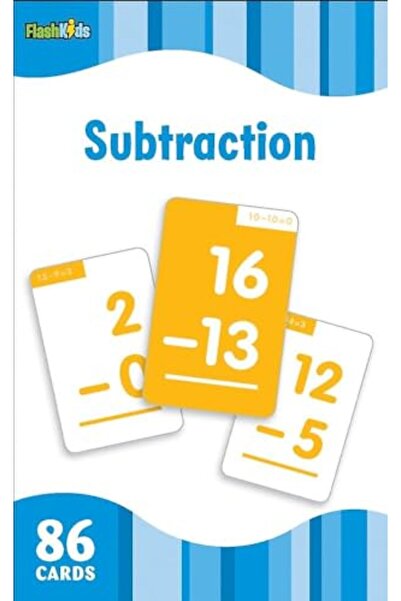 Hachette Subtraction Flash Kids Flash Cards)