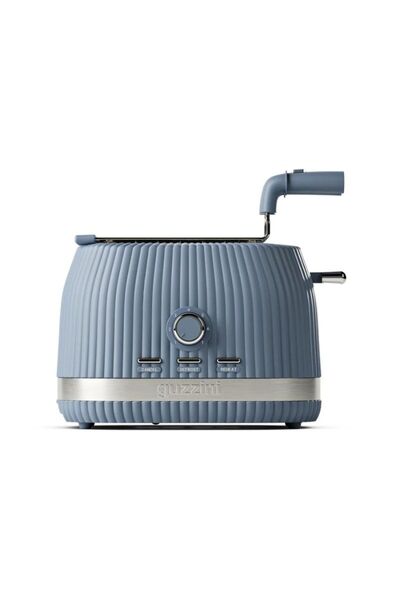 GUZZİNİ Toaster cu clesti, pentru 2 felii de paine, albastru, Sous Chef -