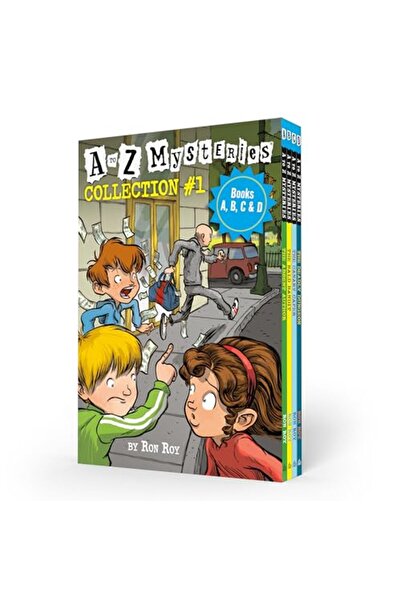 Random House USA A To Z Mysteries Boxed Set Collection 1 Books A B C And D)