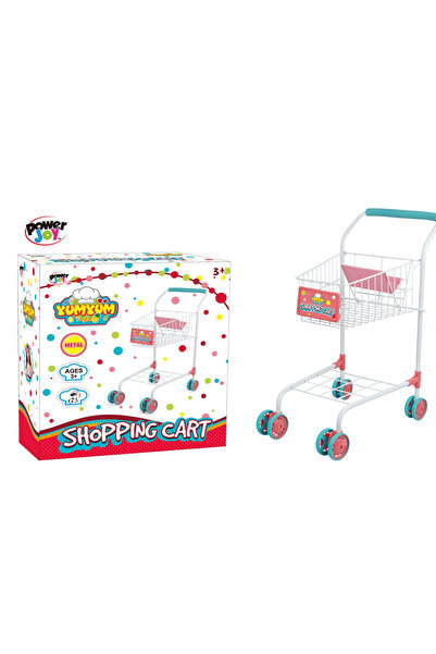 Power Joy Yumyum Metal Shopping Cart