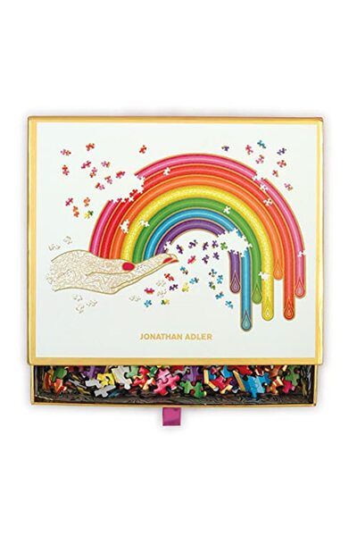 Galison Puz 75 Shaped Adler Rainbow