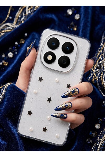 AKSEFİZZ Redmi Note 15 Pro Plus 5G - Poco M8 Pro Kılıf Zarif Mini Figür Desen...