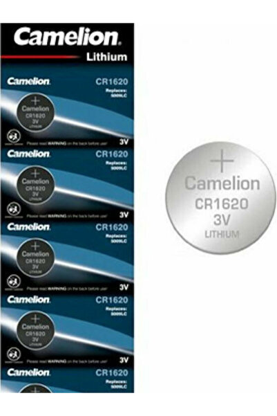 CAMELİON Μπαταρία ρολογιού λιθίου CR1620 3V 5 τεμάχια