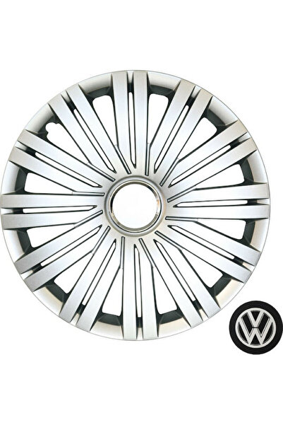 Other Κροατία Σετ Τάσμων Τροχών Αυτοκινήτου VW Polo 6C με Έμβλημα VW 15 " 4 τ...