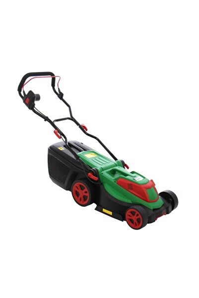 Grunman Mașină de tuns iarba, 1600W, mâner central, 6 înălțimi de tăiere, roț...