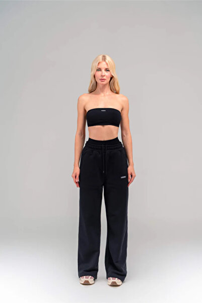 VIGORV Oversize Jogger Sweatpants Cotton Warm-Keeping Feature Ribbed Cuffs Wo...