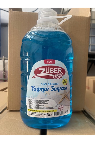 ZÜBERMAX SIVI SABUN 3 litre