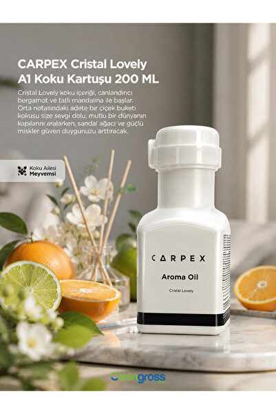 Carpex Cristal Lovely A1 Koku Kartuşu 200 ML Classic Seri