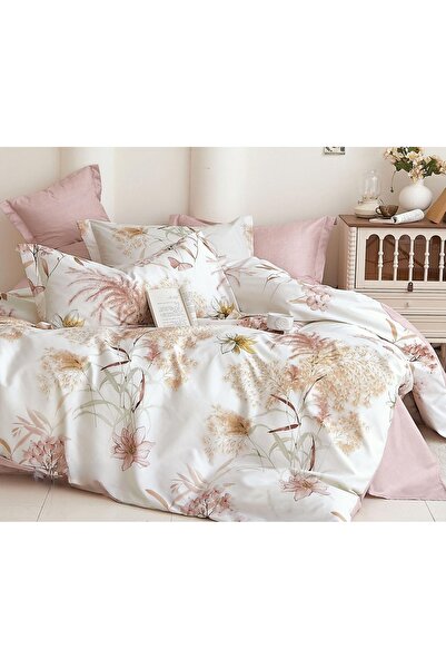 CHIRASO Set Lenjerie pat LUX CHIRASO, 7 piese Cearceaf 220x240 și Elastic 180...
