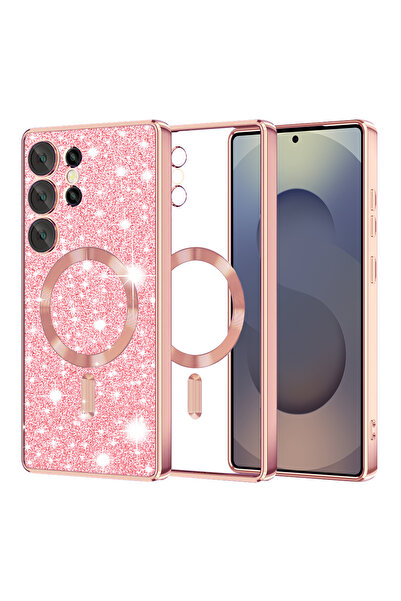 Techsuit Θήκη για Samsung Galaxy S25 Ultra, Πολυτελής με Γκλίτερ, MagSafe, αν...