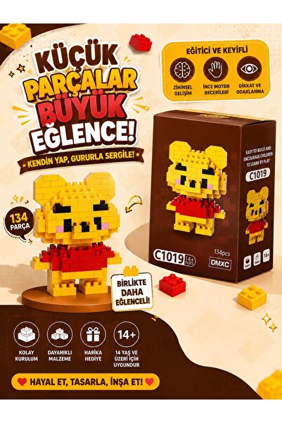 Genel Markalar Winnie the Pooh BRICK LEGO