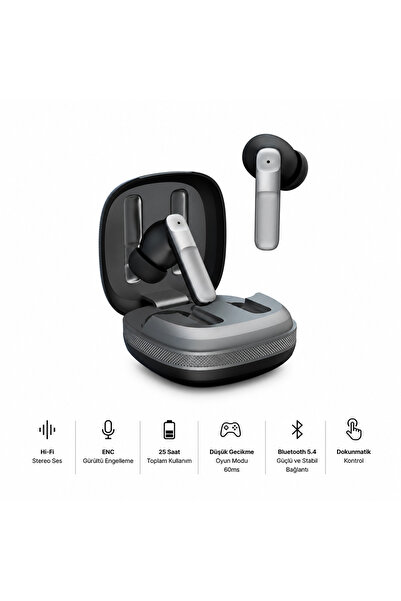 TARÇIN T11 ENC Bluetooth 5.3 Kablosuz Kulaklık – 35 Saat Pil, HD Ses, Düşük G...
