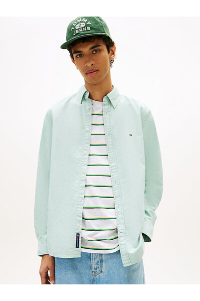 Tommy Hilfiger Erkek TJM Regular Fit Oxford Gömlek