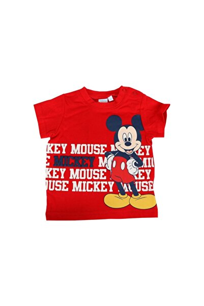 Mickey Mouse Tricou rosu Mickey Mouse, bebelusi 6-24 luni