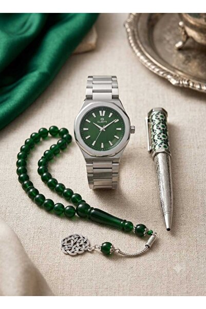 Clarity Men's Set, Men's Watch, Stainless Steel, Brand Clarette