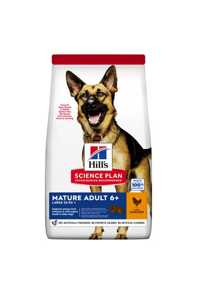 Hill's Hrană uscată pentru câini adulți de rasă mare, cu pui 14 kg