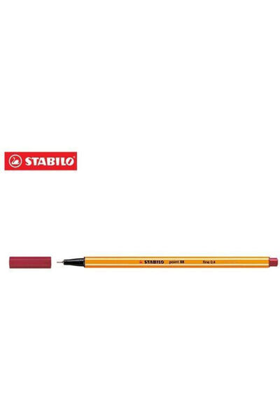 Stabilo Μαρκαδόροι Βαθύ Κόκκινο (88-50) 10 τεμάχια