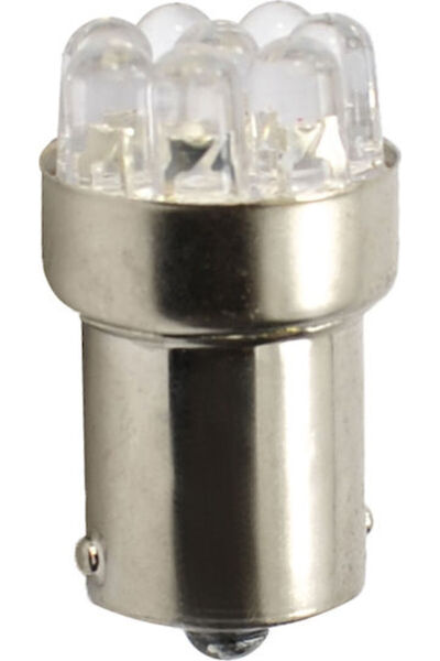 M-TECH Λάμπες Αυτοκινήτου R5W Canbus LED Κίτρινες 24V 21W 1 τεμάχιο