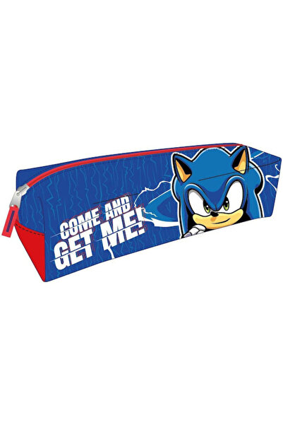 Sonic Μπλε κυλινδρική κασετίνα