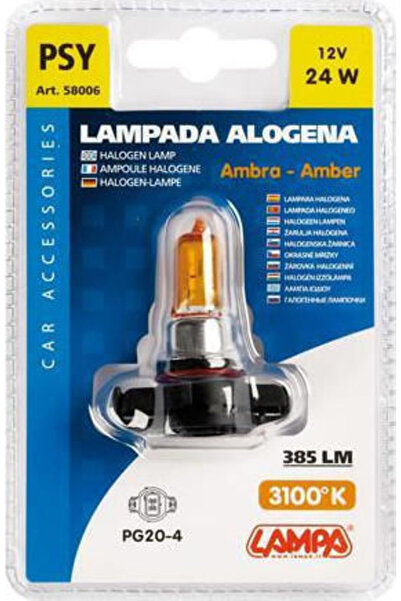 Lampa Λάμπες Αυτοκινήτου Στάνταρ Σειρά PSY24W Αλογόνου 3100K Θερμό Λευκό 12V ...