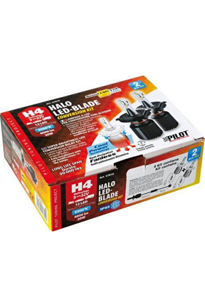 Lampa Λάμπες Αυτοκινήτου LED Halo Blade H4 Canbus 6500K Ψυχρό Λευκό 9-32V 20W...