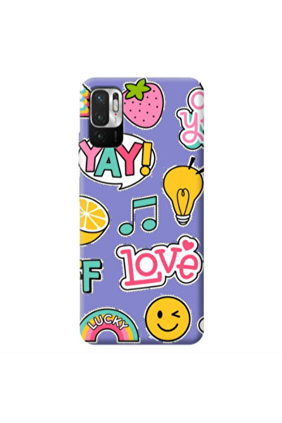 Other Xiaomi Redmi Note 10 Pro 5G Cute desing Purple Colored Silicone TPU Θήκη