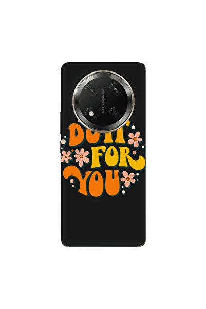 Other Honor Magic 7 Lite Do it For You Black Colored Silicone TPU Θήκη