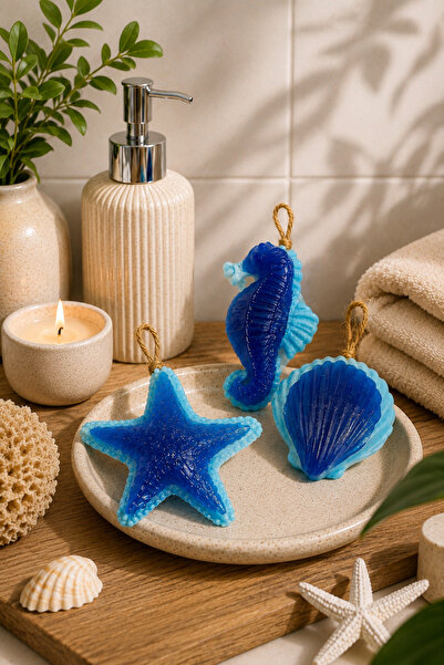 EMİLA HOME Emilahome Decorative Scented Soap Set of 3