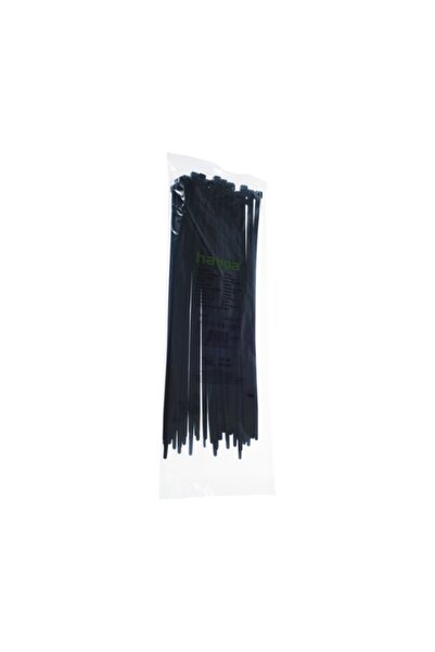 OEM Colier plastic/șoricei prindere Haupa 8,8x425 mm, pachet 50 bucăți, negru