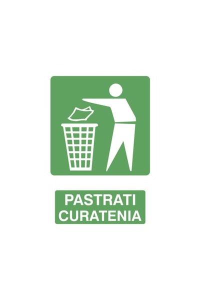 OEM Indicator semnalizare „Păstrați curățenia”