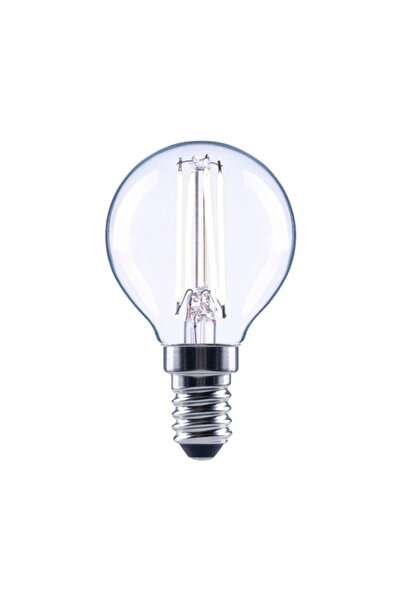 OEM Bec LED variabil Flair E14 4W 470 lumeni, glob clar G45, lumină neutră