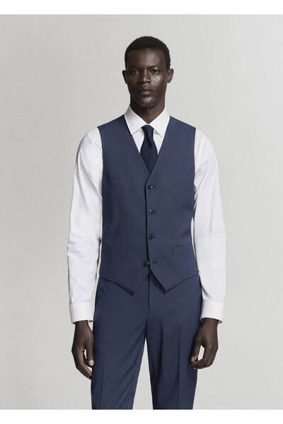 MANGO Man Paris slim fit kumaş yelek