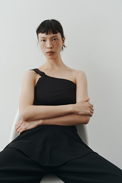 H&M Tek Omuzlu Thong Body