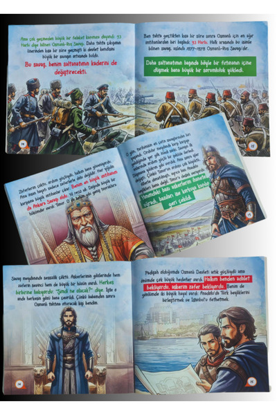 Nef Yayınları 2. ve 3. Sınıflar İçin Padişahlar Seti Masal Tadında (6 kitap)