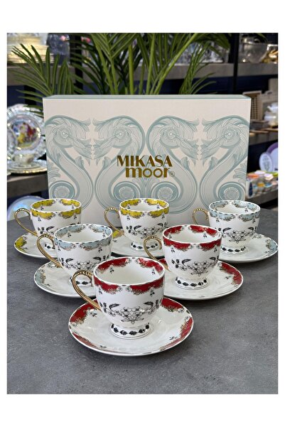 Mikasa Moor Toscana Rim 3Asorti 6lı Çay Fincan Seti 200m P366.121898