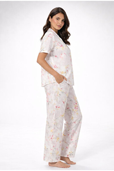 Slendos Women'S, Short Sleeve, 100% Cotton, Woven (Non-Stretch), Pajama Set/H...