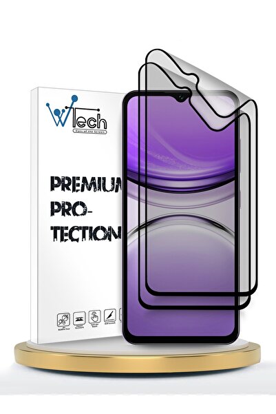 Wtech واقي شاشة Oukitel C2 4G 2025 من السيراميك النانوي الممتاز، غطاء كامل مر...