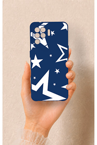 Vip Case Oppo Reno 5 Lite Uyumlu Mega Star Desenli Silikon Kılıf