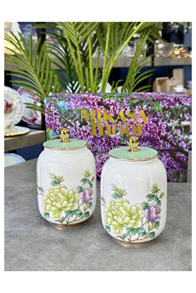 Mikasa Moor Glory 2li Kapaklı Kavanoz 630cc 10x16cm P367.816645