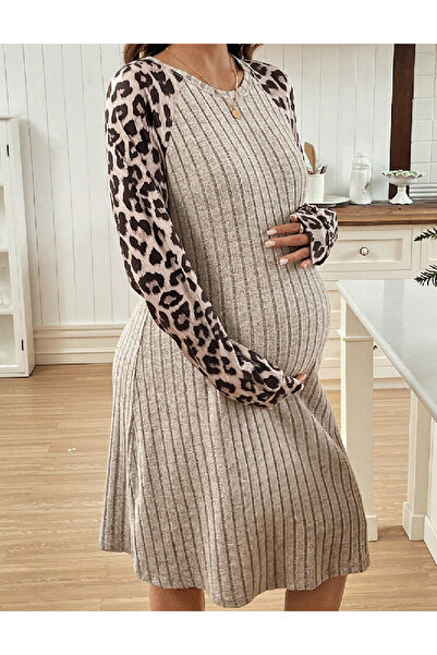 Evendi Rochie medie, Crem/Negru