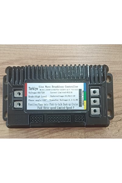Elektrikli Bisiklet Beyin Sinüs Dalga Fırçasız Model: JS098-D-60/72V-12 (Sy)